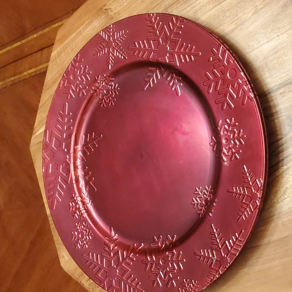 2 ASHLAND CHARGER PLATES - Picture 3 of 4